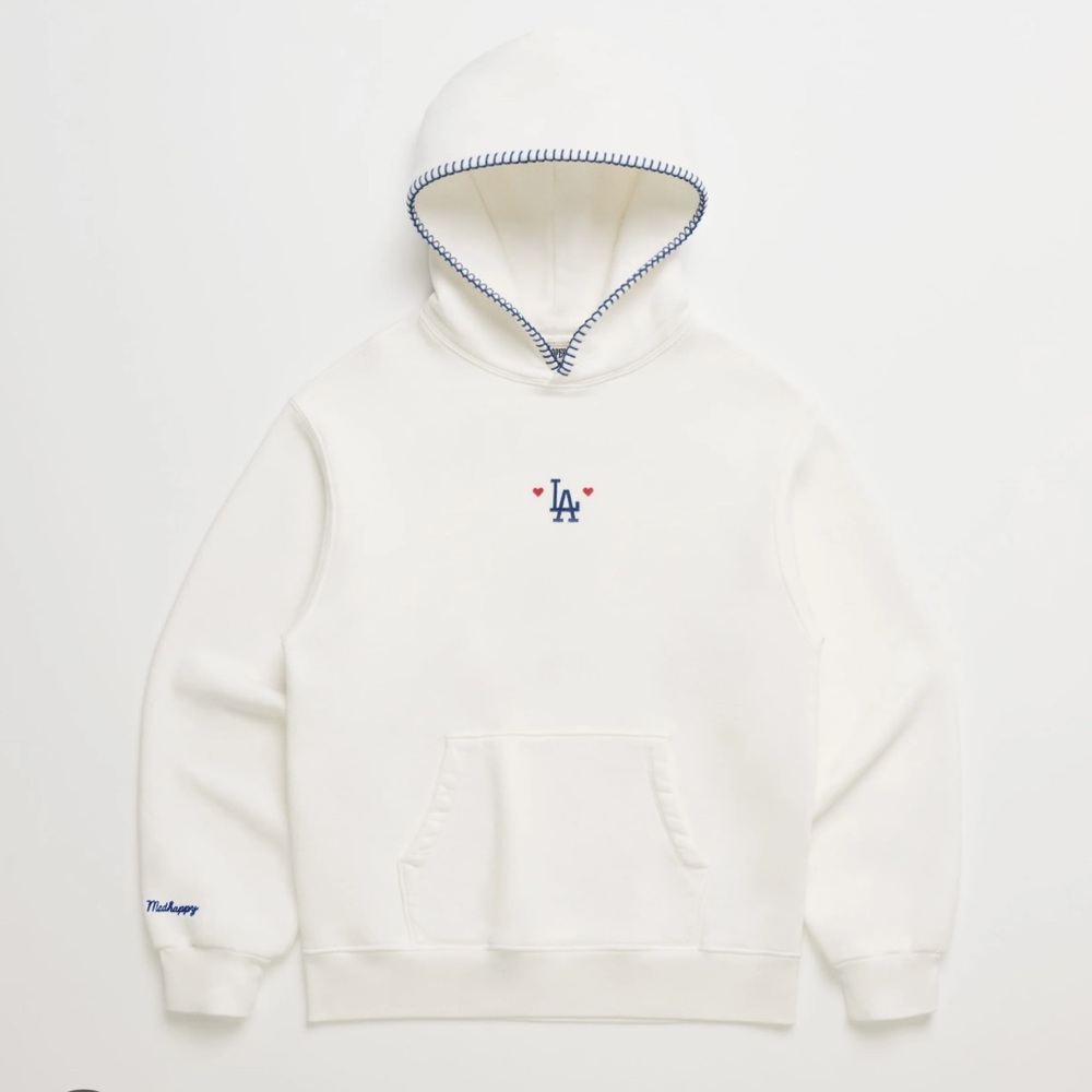 Madhappy Dodgers Heart Fleece Hoodie